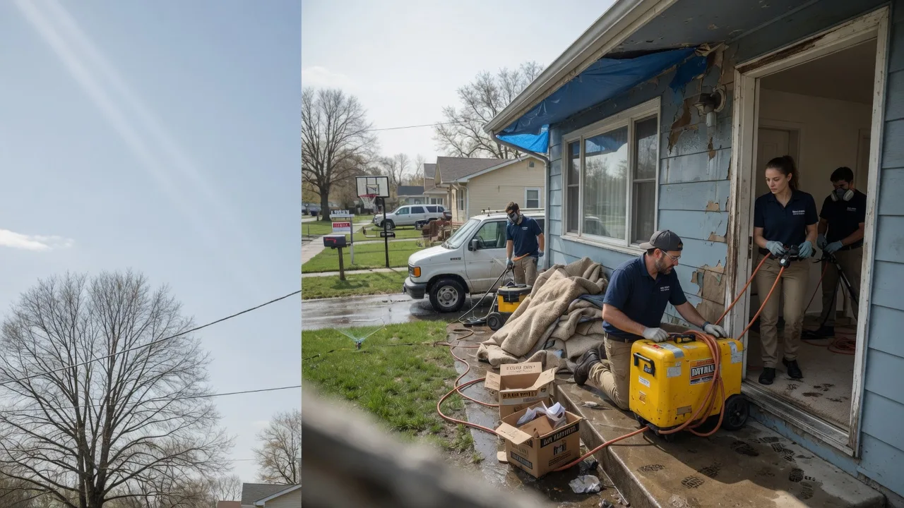 Basement Flood Cleanup in Round Mountain, TX near me